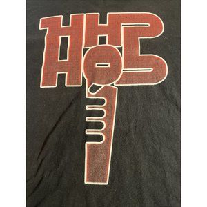 Vintage PORT COMPANY DJ Hip Hop Black T-Shirt Size 3XL
